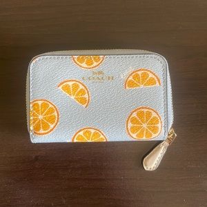 Coach Orange Slice Wallet 🍊